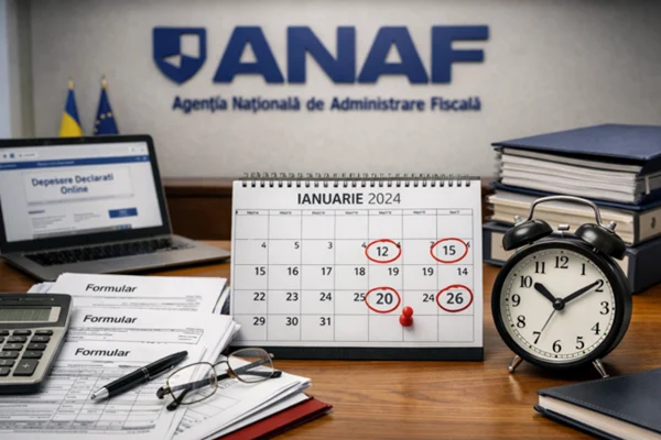 calendar fiscal obligatii IMM ANAF 2026